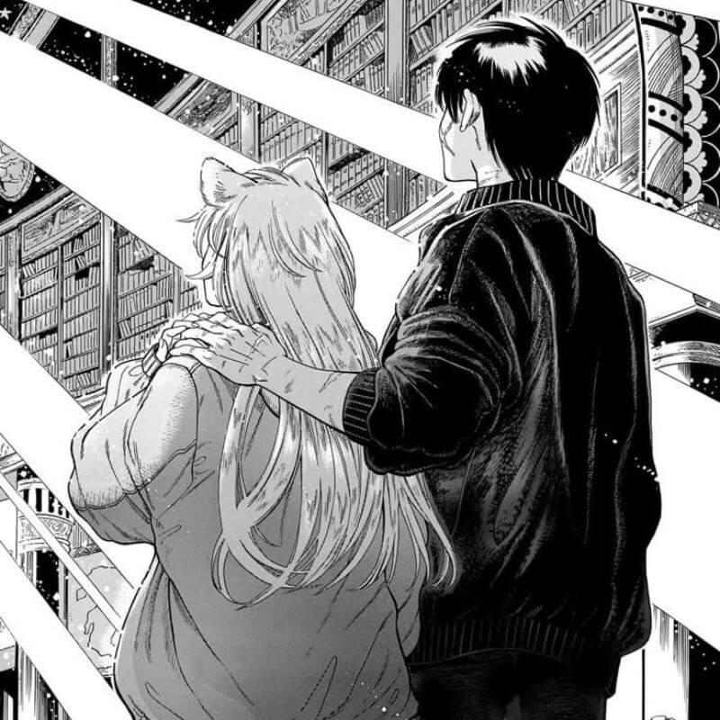 Ảnh anime cặp đôi lãng mạng