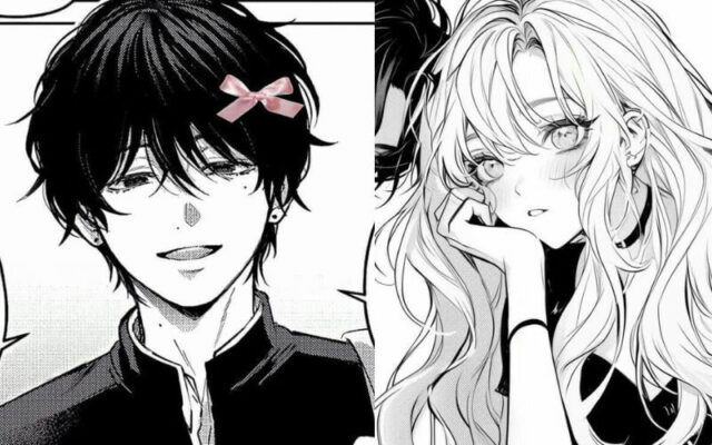 Avatar anime đen trắng