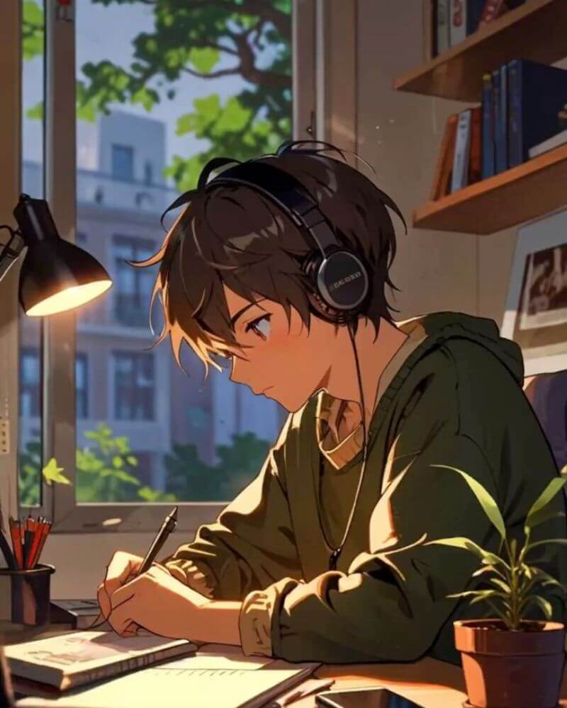 Avatar học tập chill