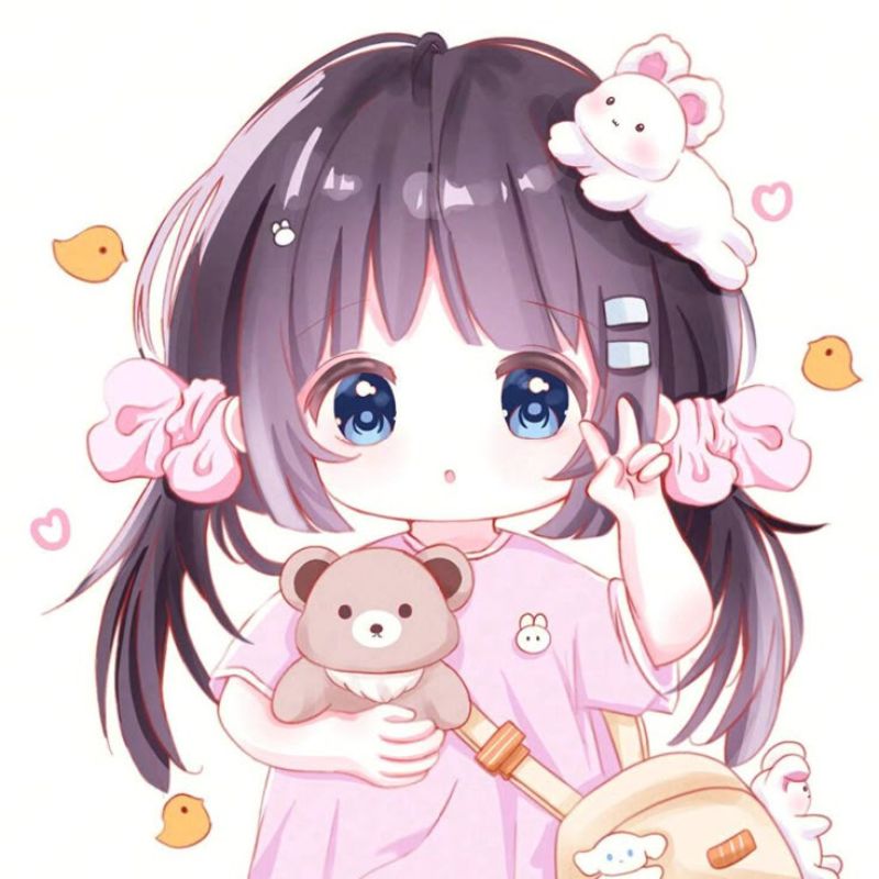 avt anime nữ cute