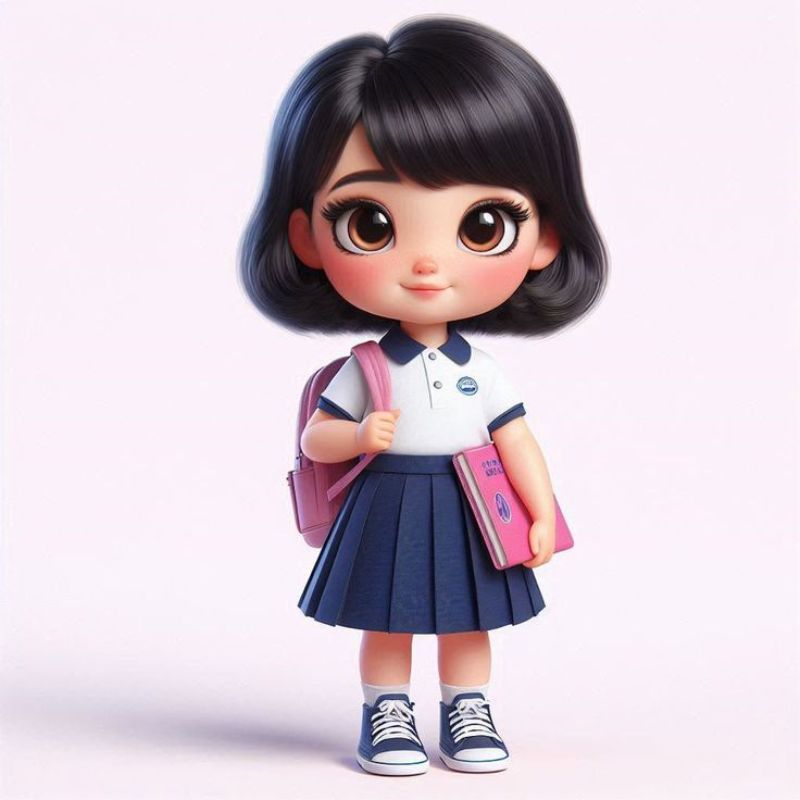 Avatar chibi nữ cute