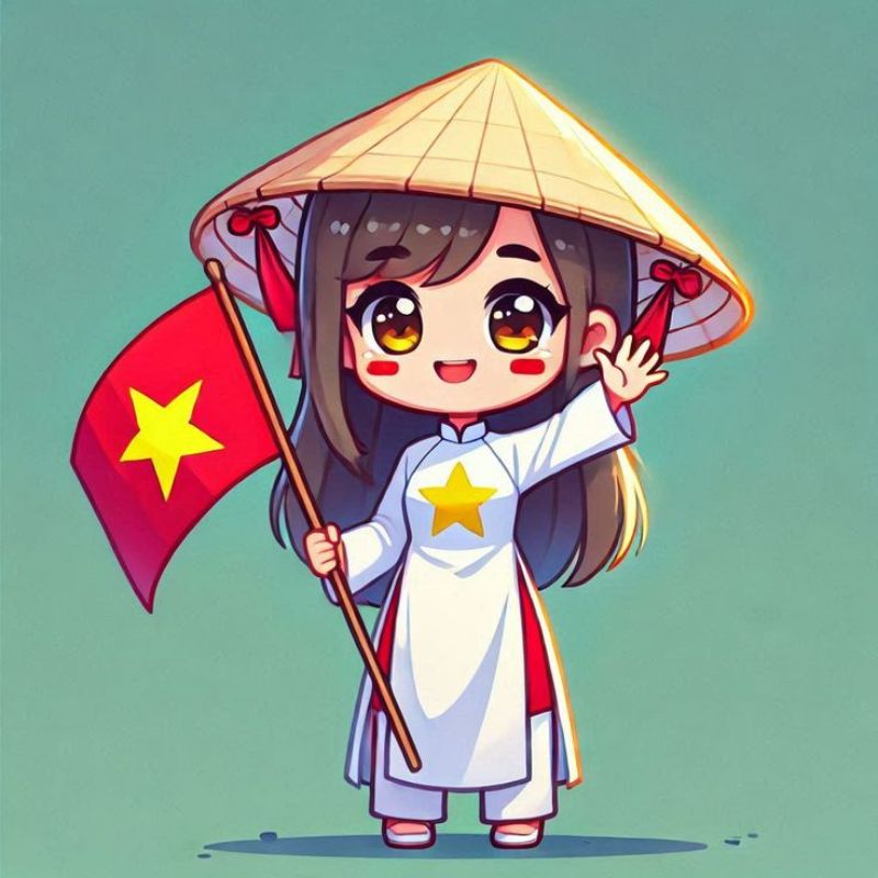 Avatar chibi nữ ngầu