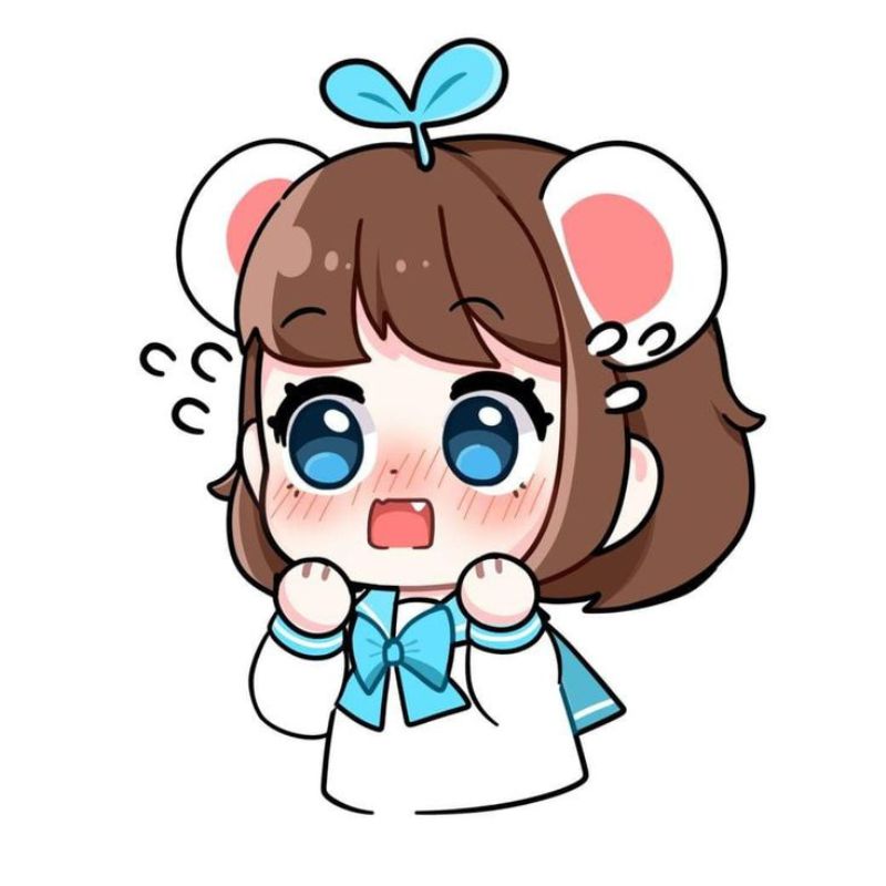 Hình đại diện cute chibi nữ