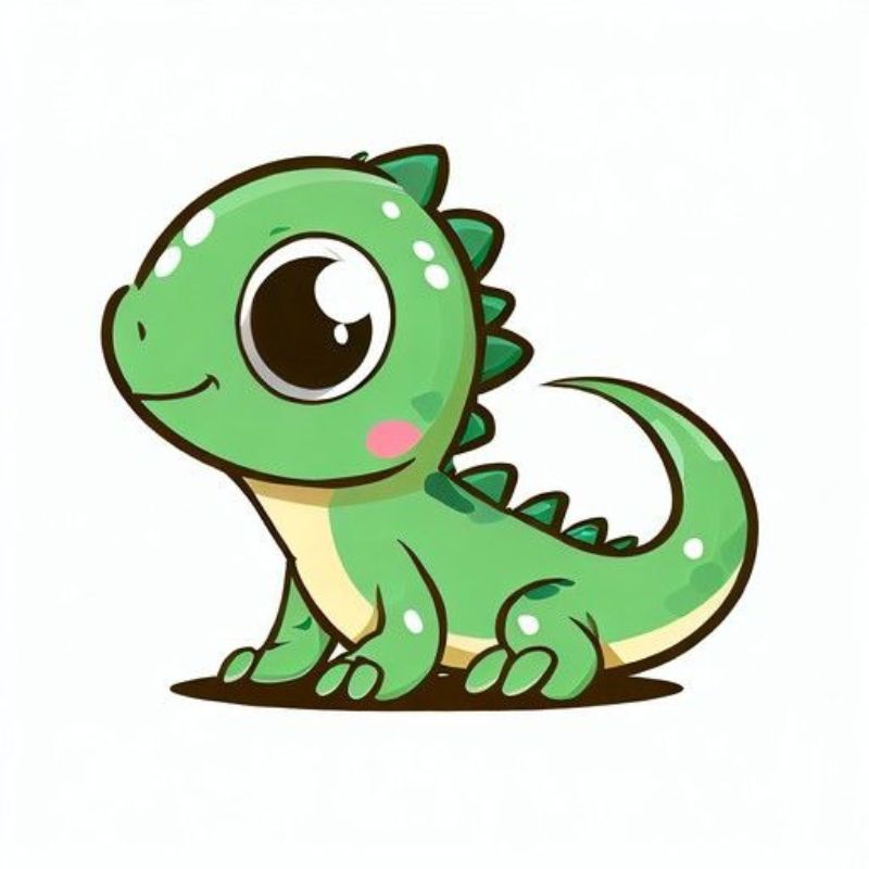 Hình nền avatar khủng long cute