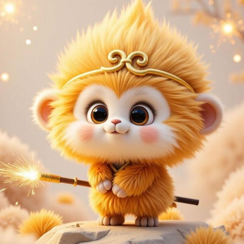 Avatar con khỉ dễ thương