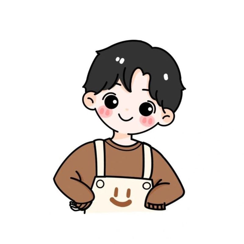 Avatar chibi nam đơn giản