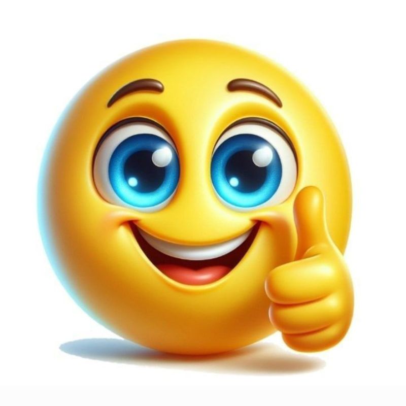 Avatar đơn giản hình mặt cười