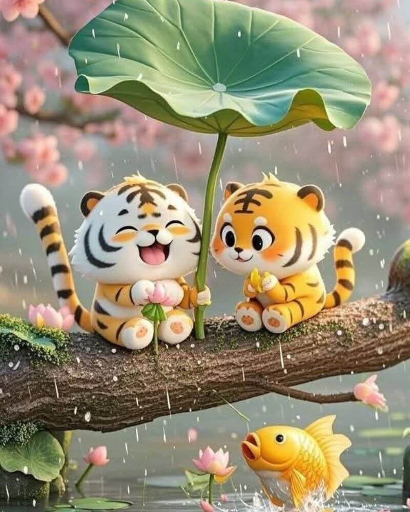 Hình nền điện thoại con vật cute