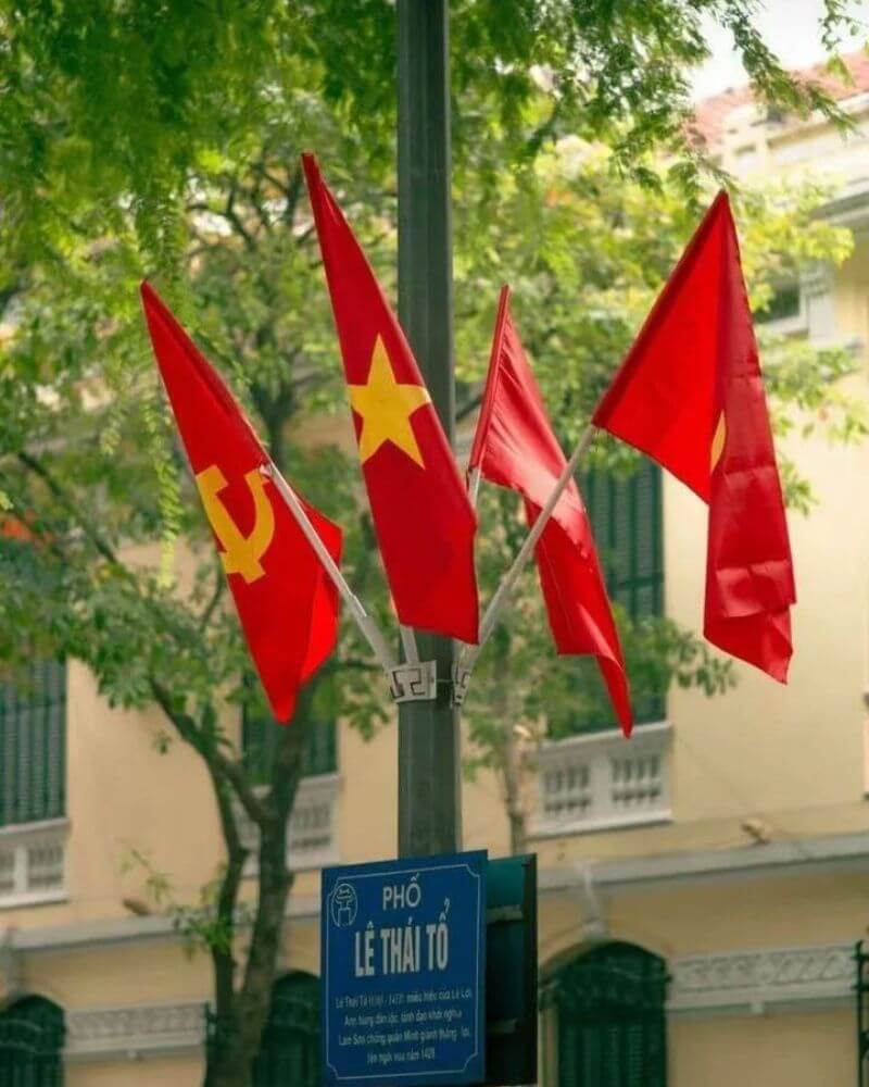 Hình nền cờ Việt Nam cho điện thoại đẹp