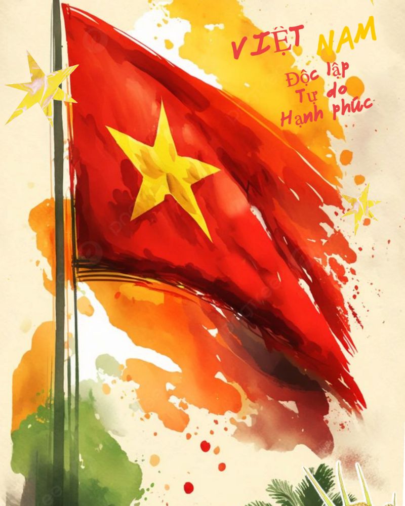 Hình nền cờ Việt Nam 4k