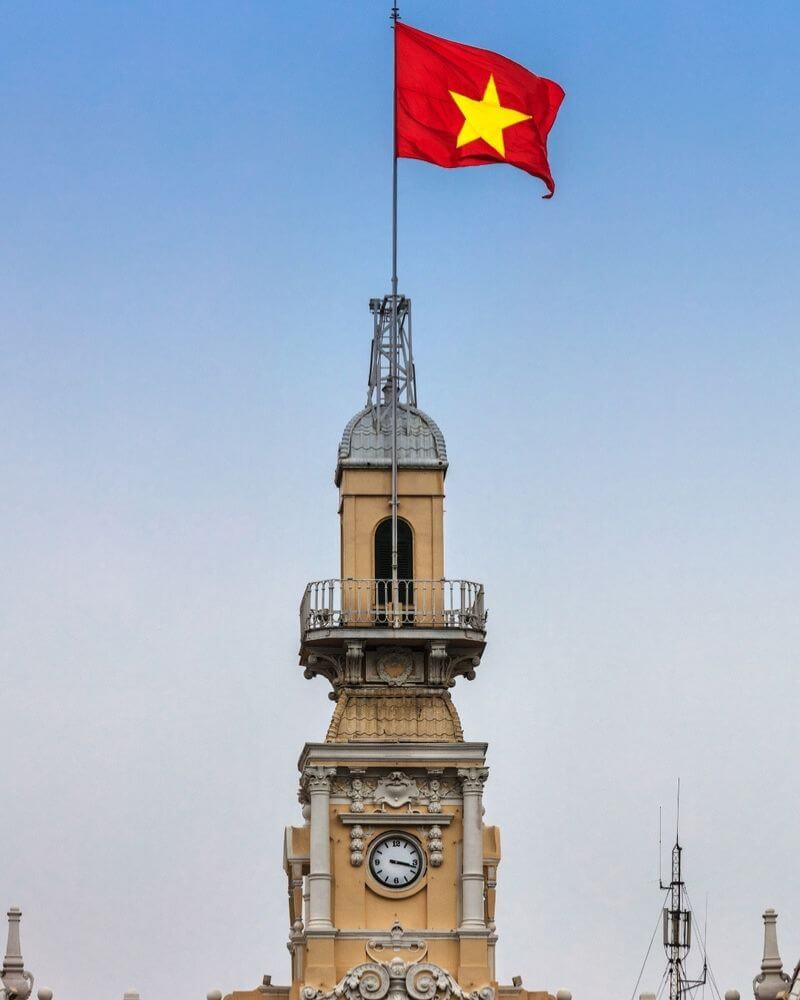 Hình nền điện thoại lá cờ Việt Nam