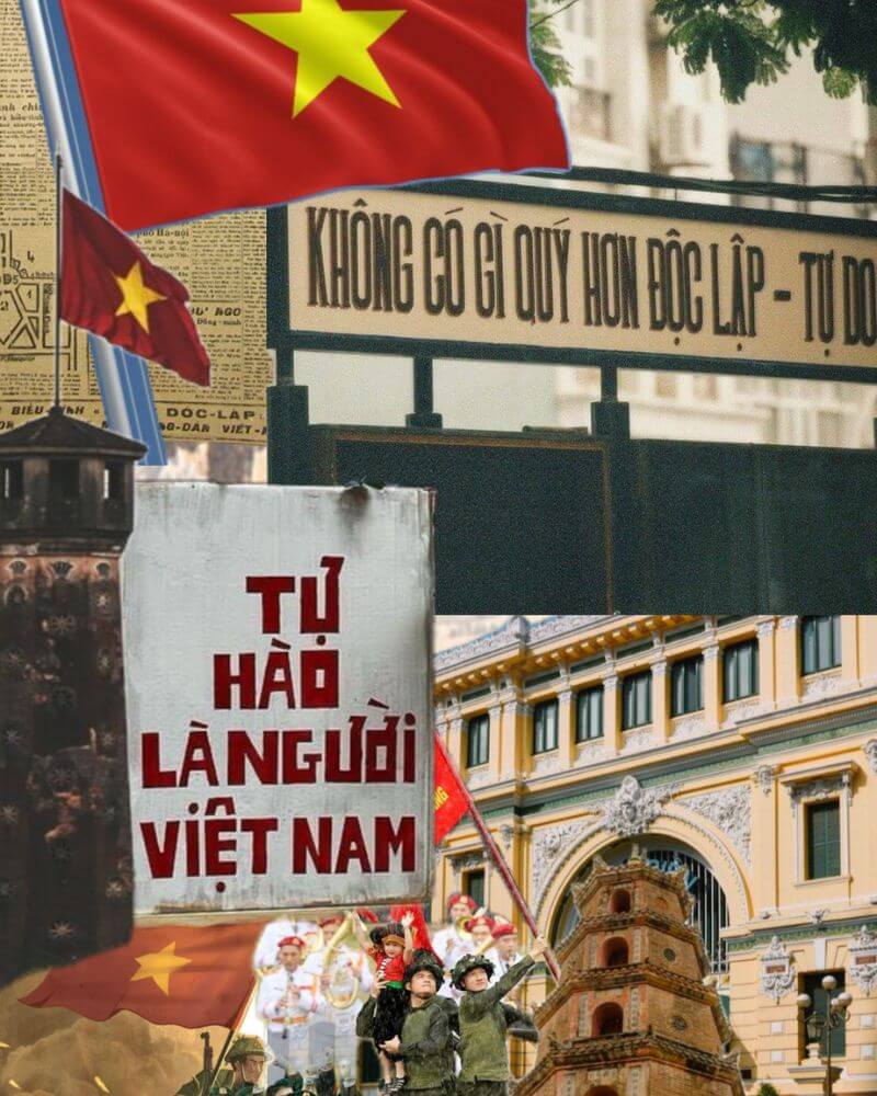 Ảnh nền cờ Việt Nam nghệ thuật