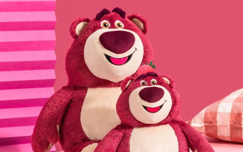 Hình nền máy tính gấu dâu cute