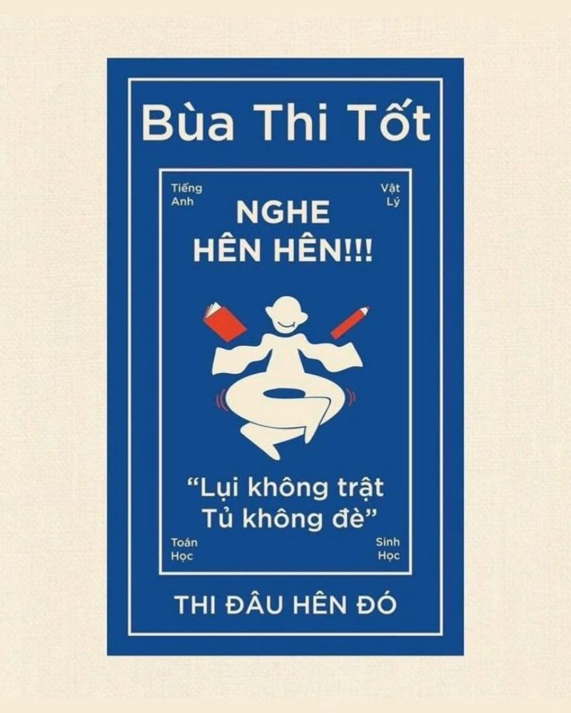 Hình nền may mắn cho thi cử