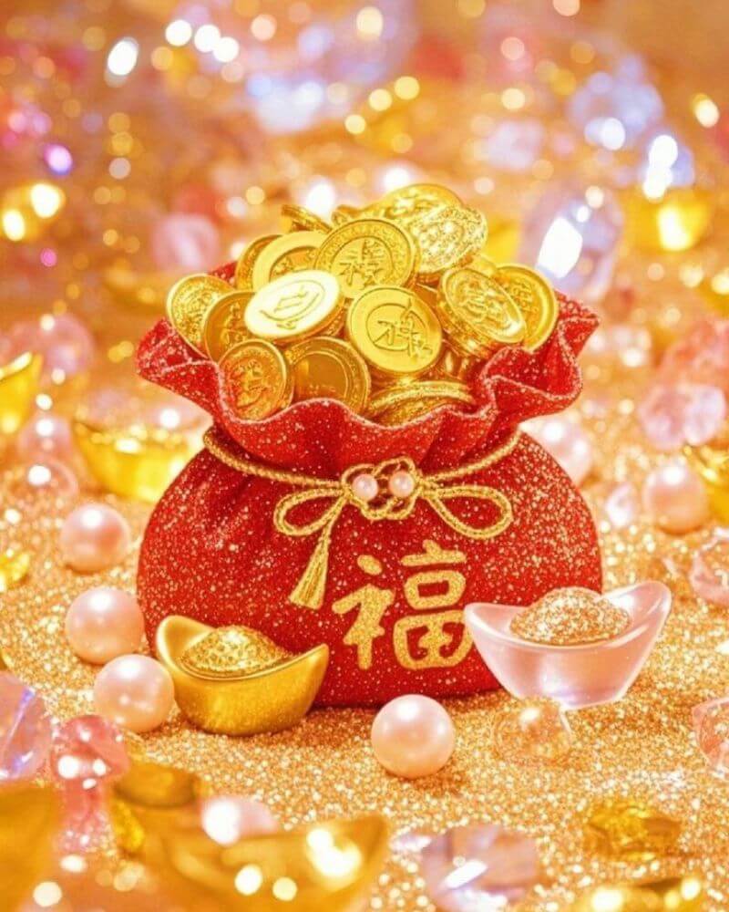 Hình nền may mắn tài lộc mệnh kim