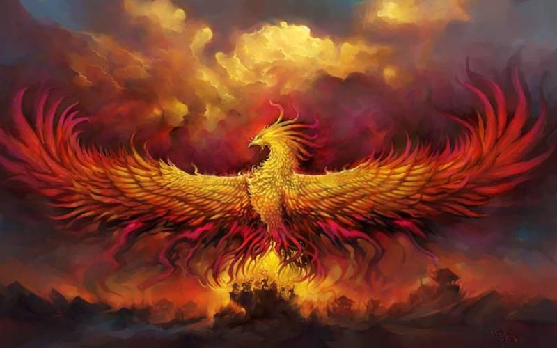 Hình nền máy tính may mắn cho mệnh hoả