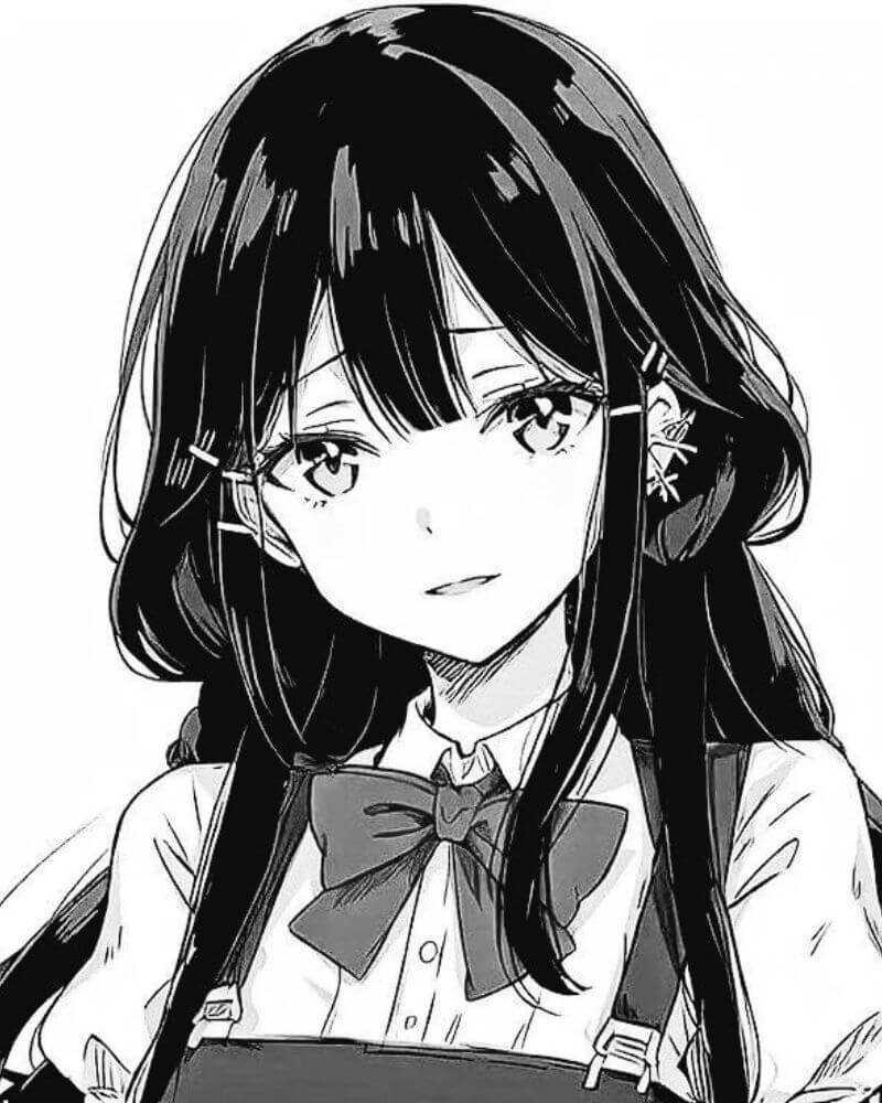 Hình ảnh anime nữ ngầu dễ vẽ