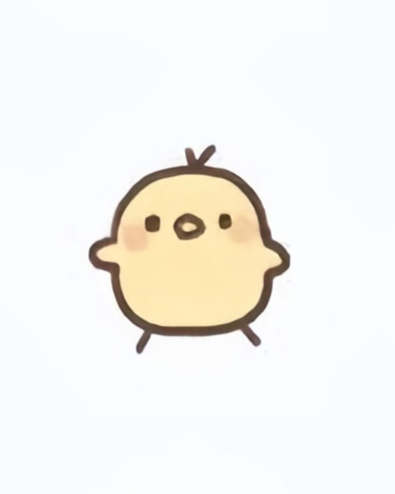 Hình vẽ icon cute dễ vẽ