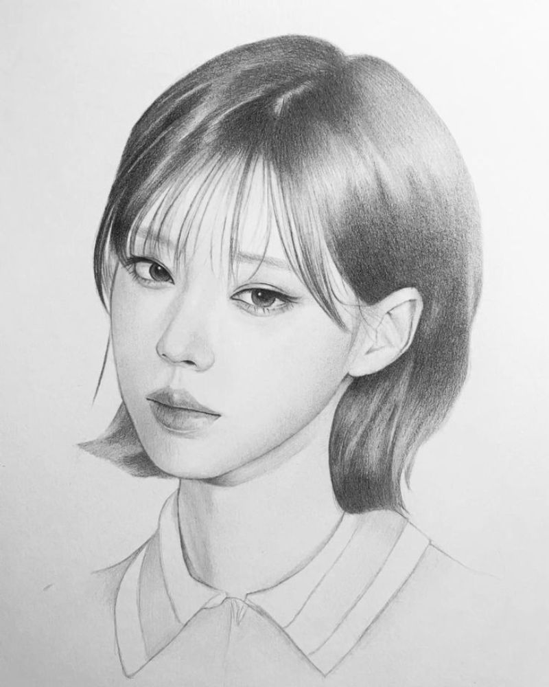 Hình vẽ con người như thật