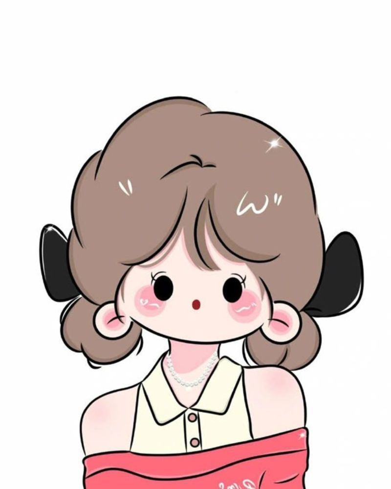 Hình vẽ chibi cô gái cá tính