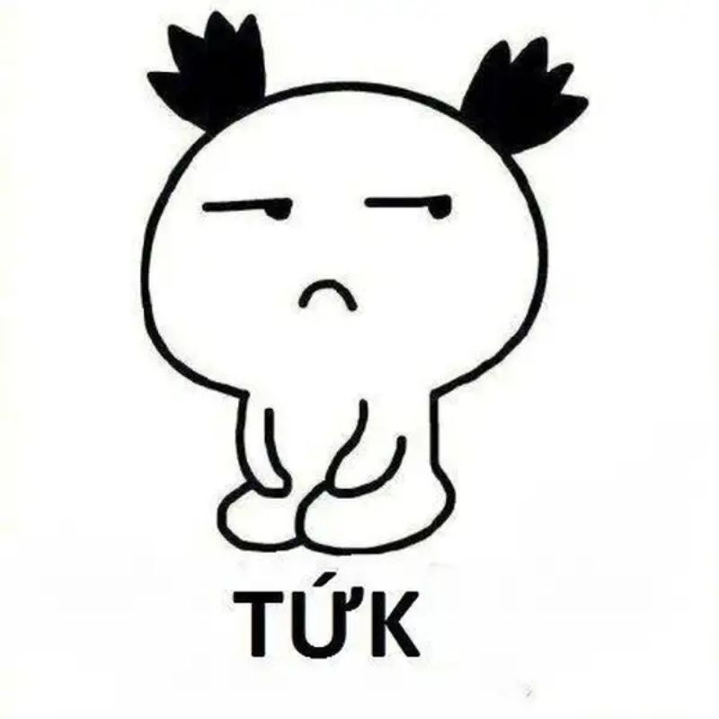 Meme tức giận cute