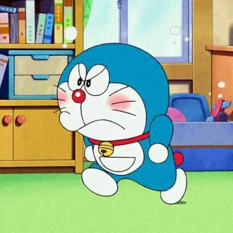 Meme doraemon tức giận